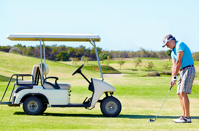 Gas Vs. Elektrischer Golf-Buggy