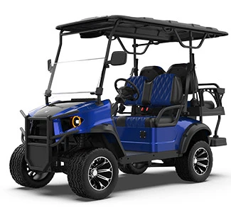 GHL 2 2 Sitzer blau angehoben Golf wagen