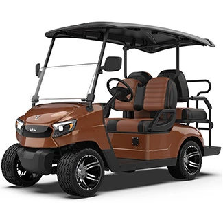 M Serie 2 2 Lifted Brown Golf Cart